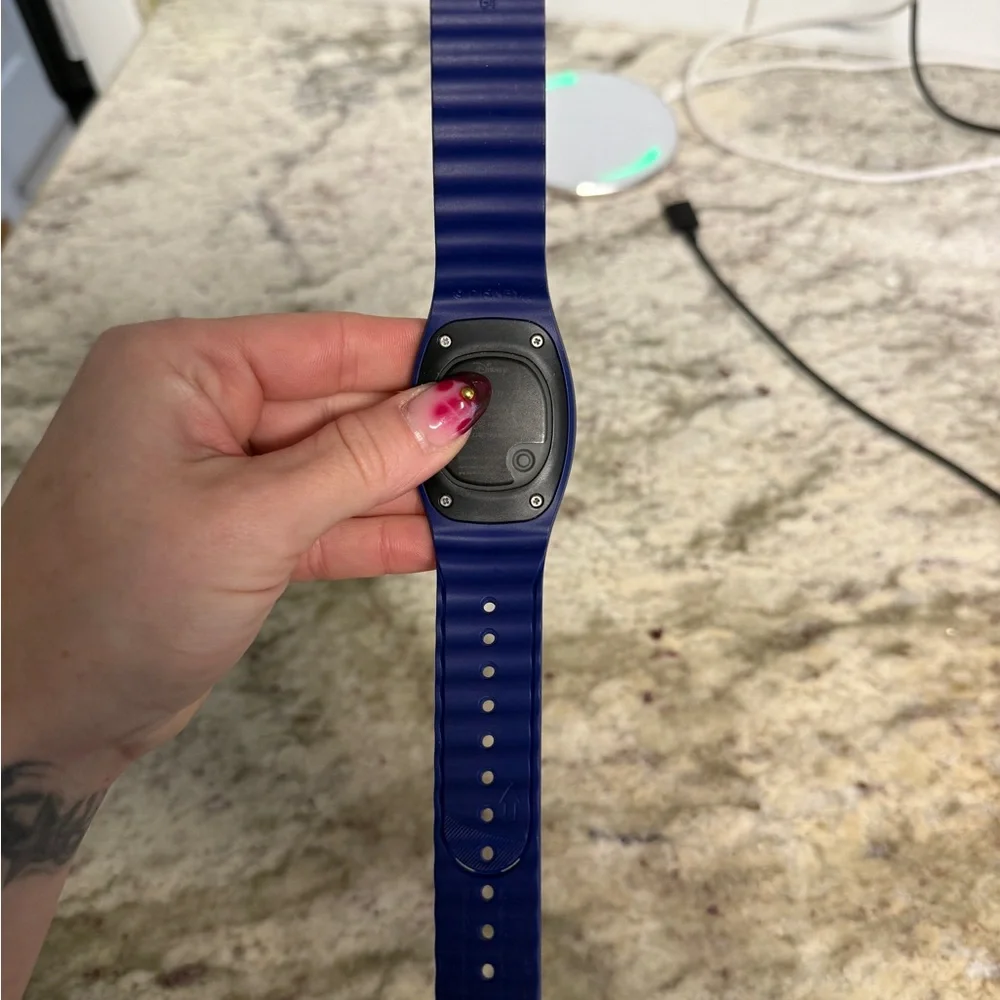 Blue Wearable Electronics Band